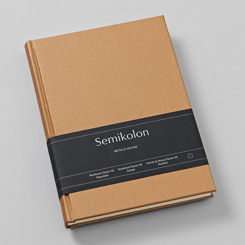 Notebook Classic (A5), Metallic Edition