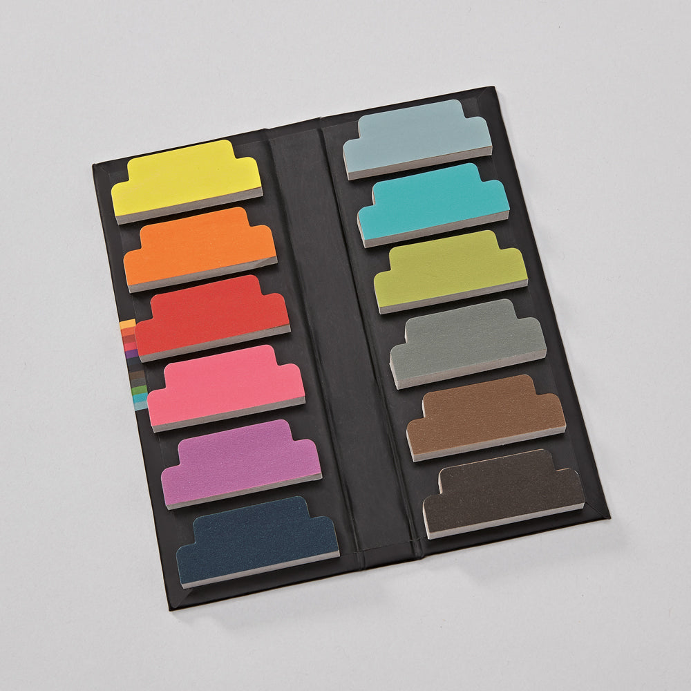 Sticky Tab Markers in a booklet