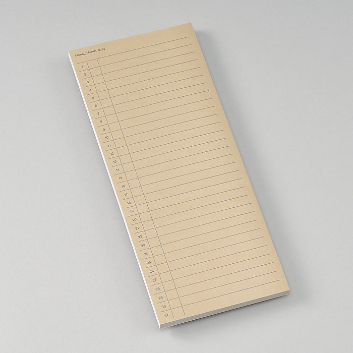 Sticky Monthly Planner