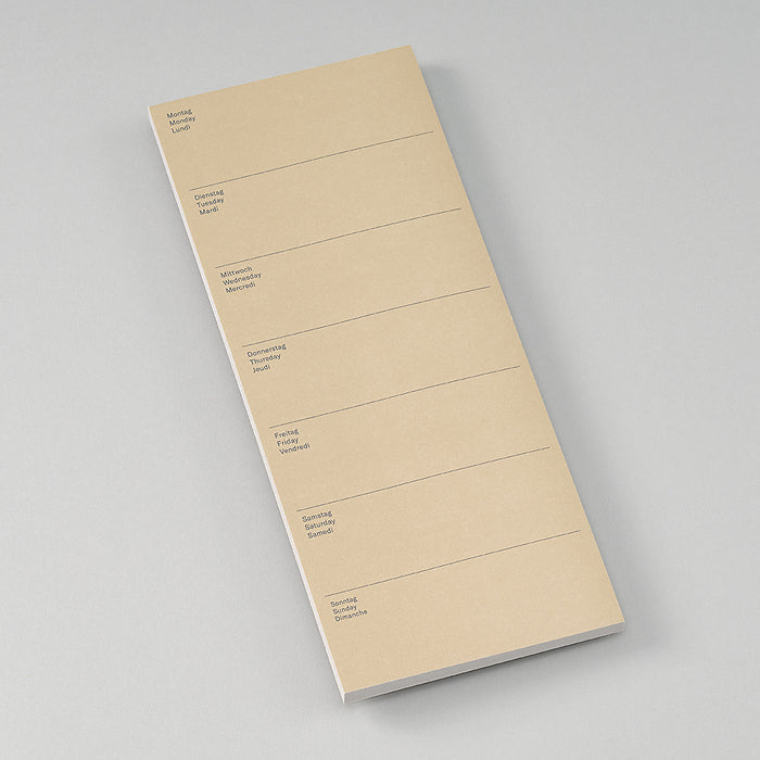 Sticky Weekly Planner