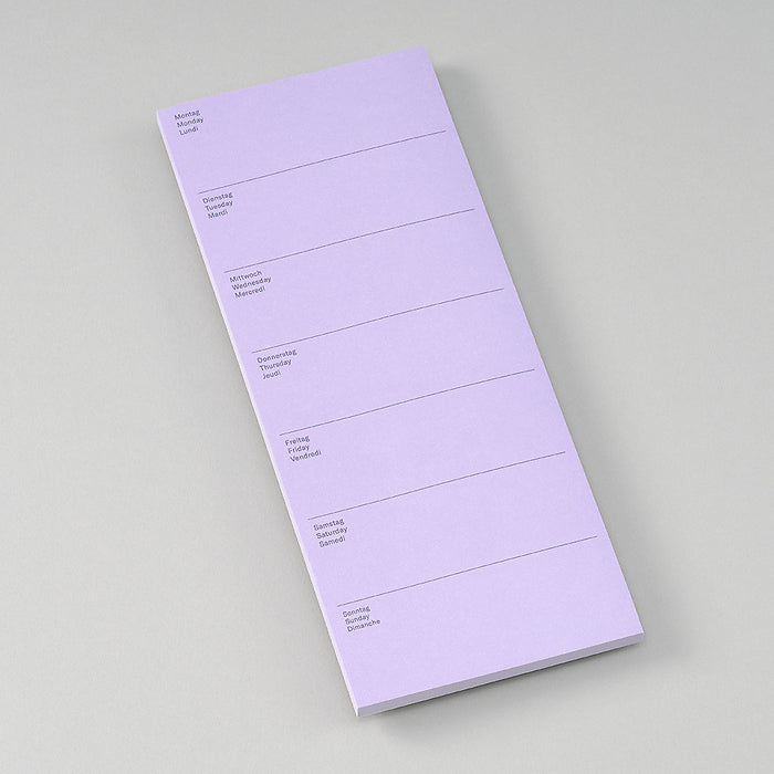 Sticky Weekly Planner