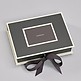 Small Photobox with cover window, lava stone